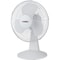 Lorell 12" Oscillating Desk Fan, 3 Speeds, White LLR44551 - alternate 1